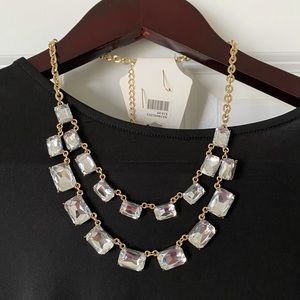 Rhinestone Necklace with matching earrings